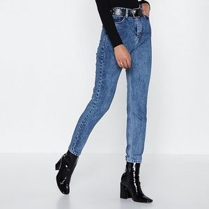 Acid Wash Mom Jeans - Brand Spanking New